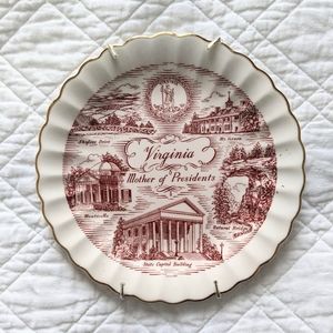 VIRGINIA china plate
